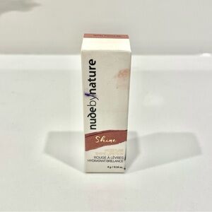 🟠5/$25 NEW Nude By Nature Moisture Shine Lipstick (06 Dusky Nude)